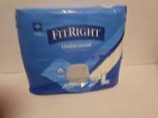 FitRight Ultra Underwear 20 Ct Pack Large 40-56 Inches Medline FIT23505A