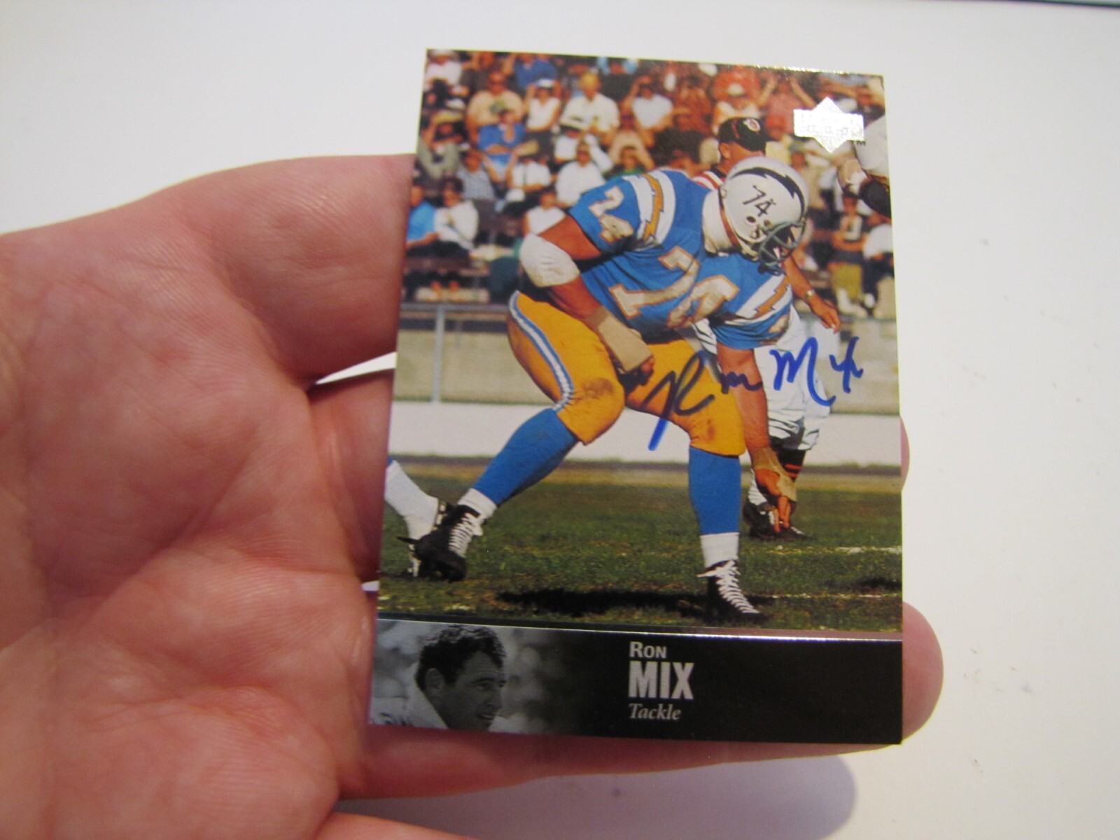 1997 UPPER DECK LEGENDS AUTO RON MIX #AL-52 NRMT