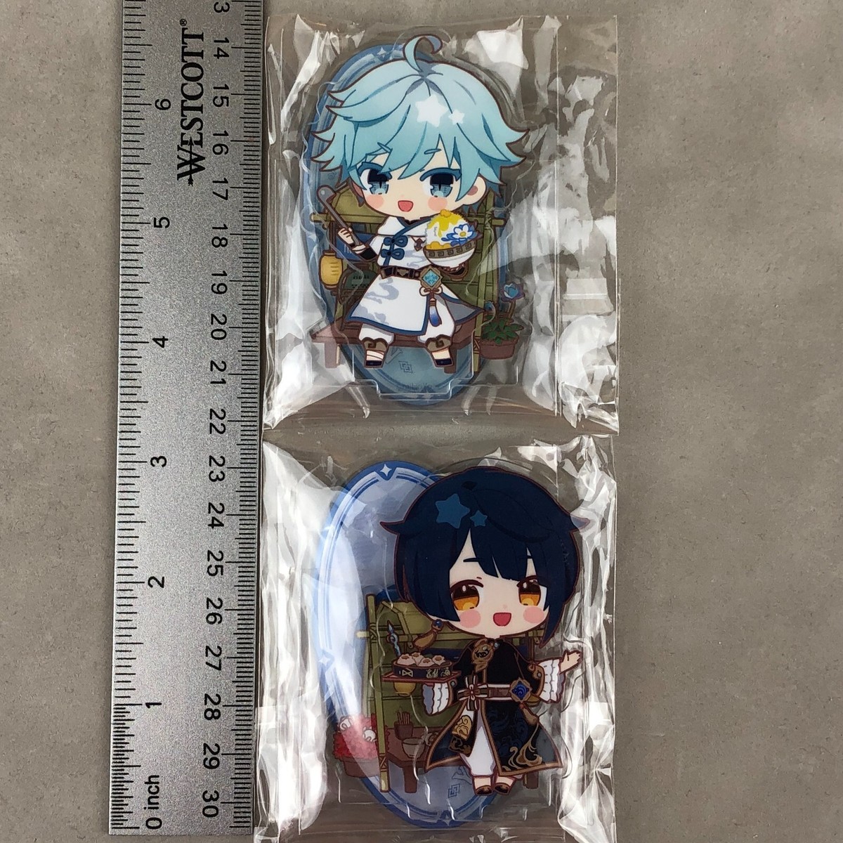 Genshin Impact x Sweets Paradise Xingqiu & Chongyun Acrylic Stand