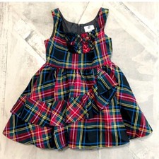 Harajuku Mini for Target Holiday Plaid Dress Girls XS 4-5