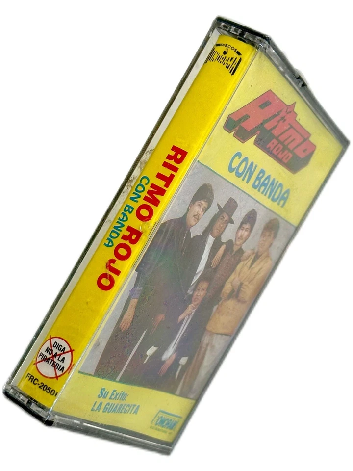RITMO ROJO CON BANDA su exito La Guarecita Cassette Tape 1994 Fonovisa Sellado - Image 3 of 4