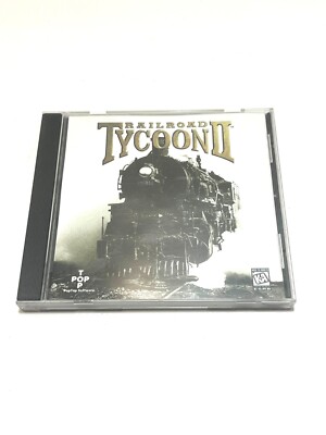 Railroad Tycoon 2 II (PopTop 1998) Windows 95/98 PC Game Train Simulation Game