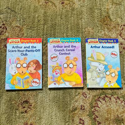 Arthur Chapter Books by Marc Brown Reading Level 3 - 4 PBS Kids 