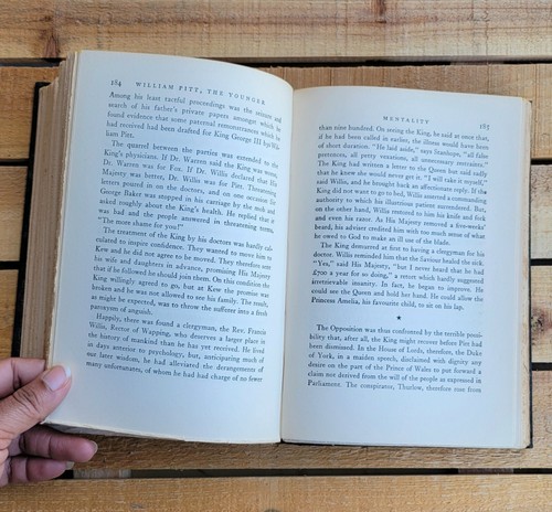 WILLIAM PITT, THE YOUNGER VINTAGE 1930 BOOK BY P.W. WILSON - Bild 17 von 24
