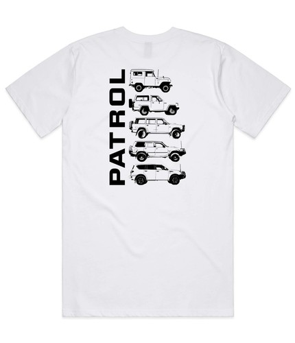 Nissan Patrol G60 MQ GQ GU Y62 4WD Car T-Shirt - Picture 16 of 33