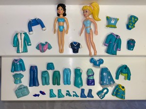 Dolls and Blue Clothes Shoes Rubber | eBay