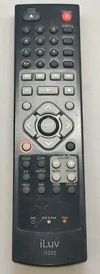iLuv Original Replacement Remote- iLuv i1255 Remote Control Controller