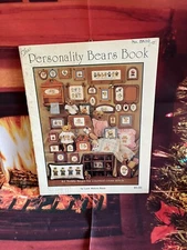 Graph It Arts: The PERSONALITY BEARS BOOK Cross Stitch Bk #10 - Lynn Waters Busa