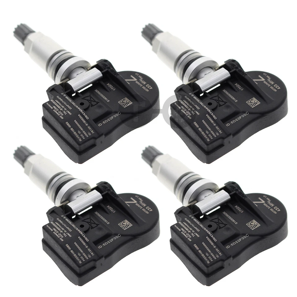 4 Pcs Tire Pressure Sensor TPMS For Infiniti Q50 Q60 QX60 JX35 40700-3JA0B - Image 3 of 4