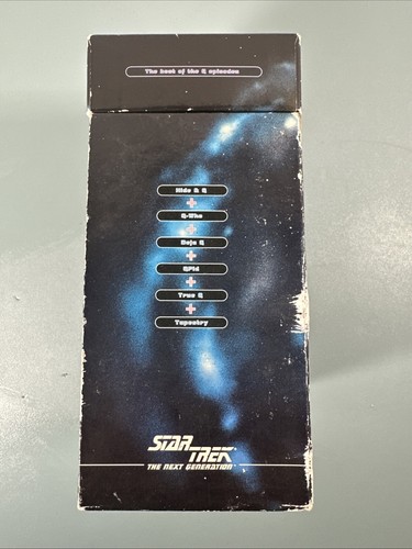 Star Trek Next Generation Q Continuum Box Set VHS Video 1994 - FREE Shipping! - Picture 3 of 16