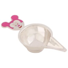 Silver Baby Feeder Pink