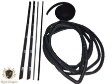 Fit For Suzuki Samurai Jimny SJ410 SJ413 Door Window Trim Moulding Seal Felt