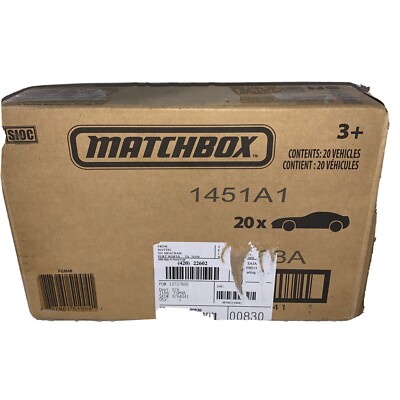 Matchbox 20-Pack Diecast 1:64 Vehicles Bulk Set FGM48-968A New In