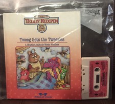 HARD TO FIND TEDDY RUXPIN BOOK/TAPE TWEEG GETS THE TWEEZLES WORLDS OF WONDER