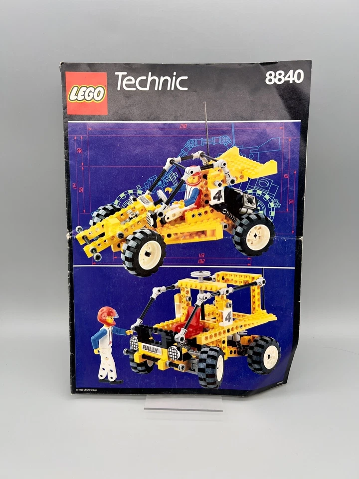 Lego 8840 Rally Shock and Roll Racer 1990 TECHNIC Buggy - Anleitung Instruction - Bild 1 von 1