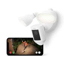 Ring Floodlight Cam Pro - White - Wired - Security Camera - Brand New