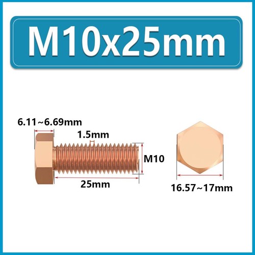 M3 M4 M5 M6 M8 M10 M12 M14~M20 Sechskant Madenschrauben -T2 Kupfer Sechskant Madenschrauben - Bild 78 von 124