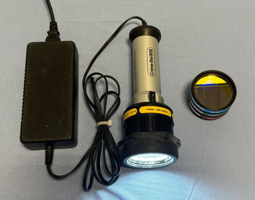 Foster Freeman Forensic Light Source Part Crime-Lite 80S w/ Adapter & Lenses - Picture 3 of 20
