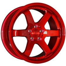 18" BOLA B1 ALLOY WHEELS FITS VW GOLF PASSAT CADDY EOS CANDY RED VOLKSWAGEN
