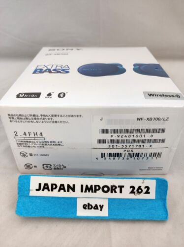 Sony WF-XB700 Bluetooth Wireless Stereo Earphone EXTRA BASS Model Blue - Picture 3 of 14
