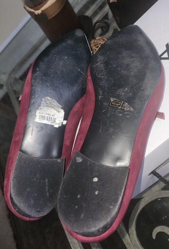 Aldo Leather Ballet Flats Women's 8 Repurposed Designer Shoes Lot Set of 2 !! - Picture 11 of 11