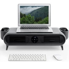 H13 HEPA Desktop Air Purifier for Office, True HEPA Air Purifiers (Black)