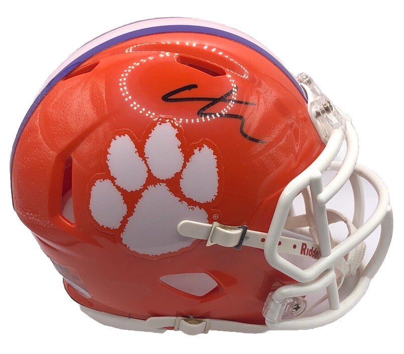 Cade Klubnik Autographed Signed Clemson Tigers MINI HELMET PSA/DNA 