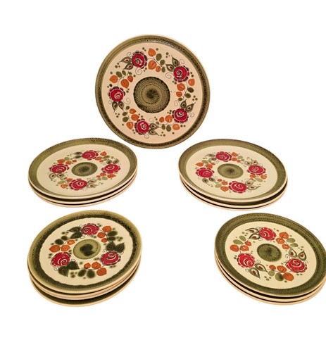 Schramberg Tirol SMF Ceramic Dinnerware Hand Painted Dinner Service - Picture 7 of 8
