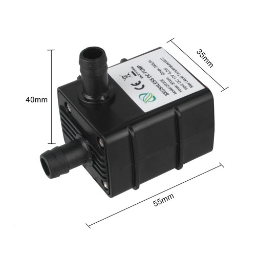12V Water Pump Quiet 240L/H Brushless Motor Submersible Pool Water Pump RF/USB - Picture 4 of 14