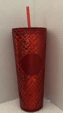 Starbucks Tumbler Red Christmas Limited Edition 2021 24 Ounce NEW