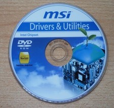 DVD msi Drivers & Utilities