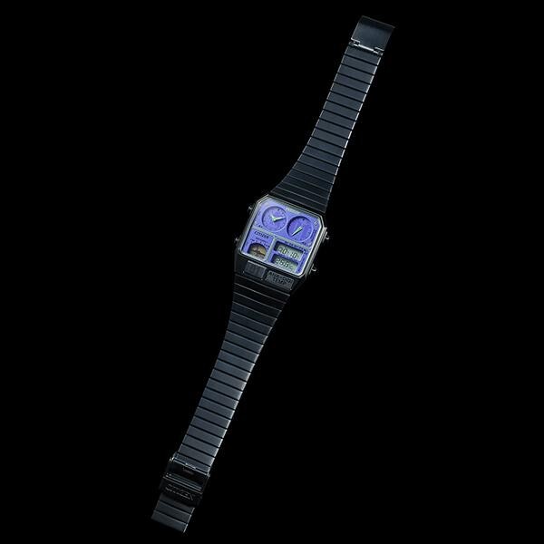 EVANGELION Watch CITIZEN ANA-DIGI TEMP feat.RADIO EVA Unit01 8989 EVA/EVA-01