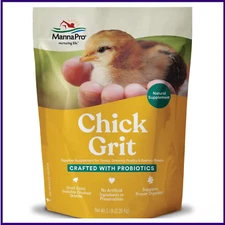 Manna Pro Chick Grit with Probiotics  and Supports Healthy Digestion | 5 Pounds