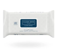 Clean Skin Club XL Face Wipes, Extra Moist Makeup Remover, Fragrance Free 30Ct