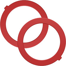 Flush Valve Seal for Kohler, Upgraded 2 Pack Silicone Material Canister Flush Va