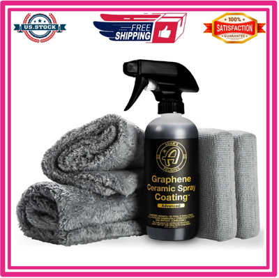 Adam's Advanced Graphene Ceramic Spray Coating Kit - 18+ Month Sprayable Oxide &