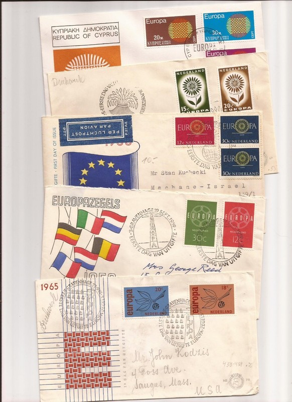 EUROPA COVERS- 29 ( 1959-1972)