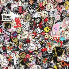 100pcs/lot Random Mix Iron On and Sew-On Badge Patches for Fashion Clothes