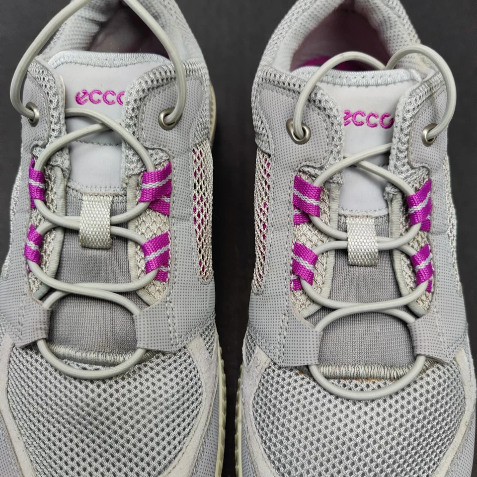 Ecco Terra Cruise Sneakers grau lila Damen Größe 8 bequem V84301358295 - Bild 3 von 4