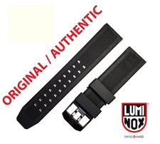 Genuine Luminox Band 23mm 3050 3150 3080 3950 8400 8800 NAVY SEAL EVO Black