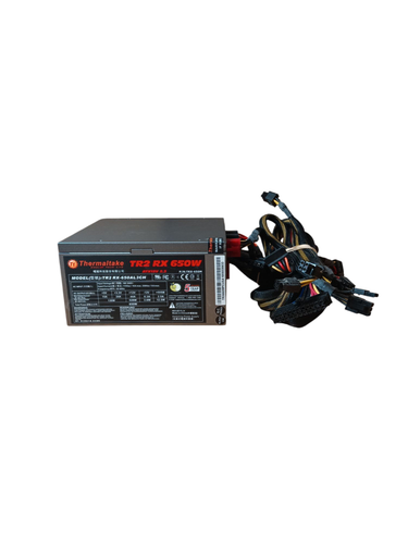 Fuente de alimentación semimodular Thermaltake TR2 RX 650W ATX TRX-650M ATX12V 2,3 FUENTE DE ALIMENTACIÓN
