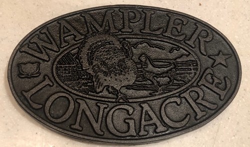 SUPER RARE Vintage Wampler Longacre Trivet 1988 Cast Iron - Picture 4 of 5