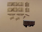 P&D Marsh N Gauge N Scale A507 GWR Fruit D Van kit requires painting