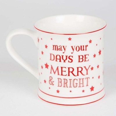 May Your Days Be Merry & Bright Christmas Mug