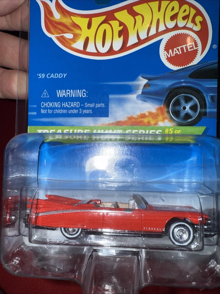 CADDY HOT WHEELS TREASURE HUNT #5 '59 SIN ABRIR NUEVO Foto 2 de 4