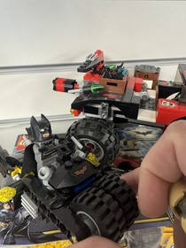 LEGO Batman 7886 The Batcycle Harley Quinn&rsquo;s Hammer Truck 100% Complete W Manual