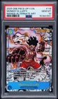 ONE PIECE MONKEY D. LUFFY OP11-A FIST OF DIVINE SPEED #118 MANGA ALT ART PSA 10