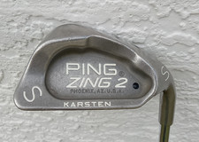 PING ZING 2 Black Dot Sand Wedge - Karsten JZ Stiff Flex Steel Shaft 36'