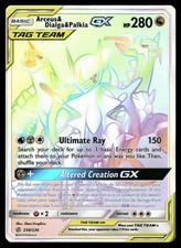 Arceus & Dialga & Palkia GX 258/236 Rainbow Rare Cosmic Eclipse Pokemon Holo NM on eBay