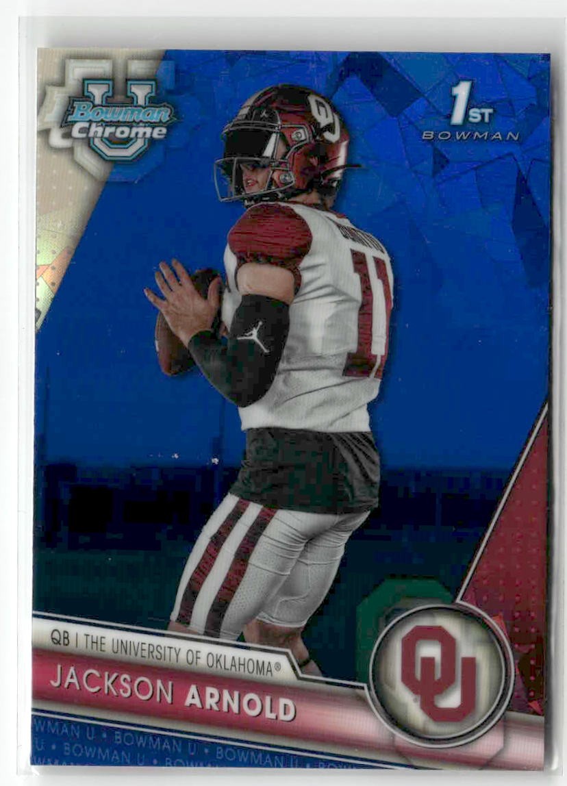 Jackson Arnold 2023 Bowman University Chrome Sapphire Edition #102